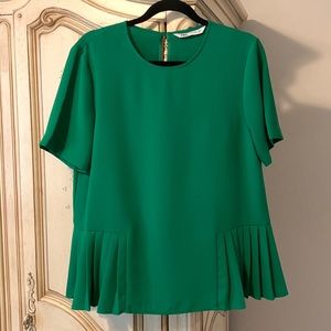 Zara polyester top